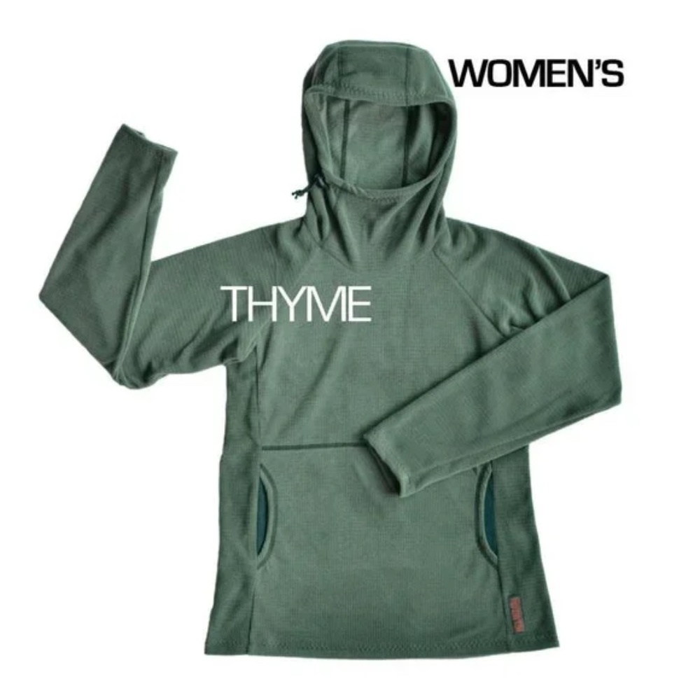 Melanzana Micro Grid Hoodie Size S